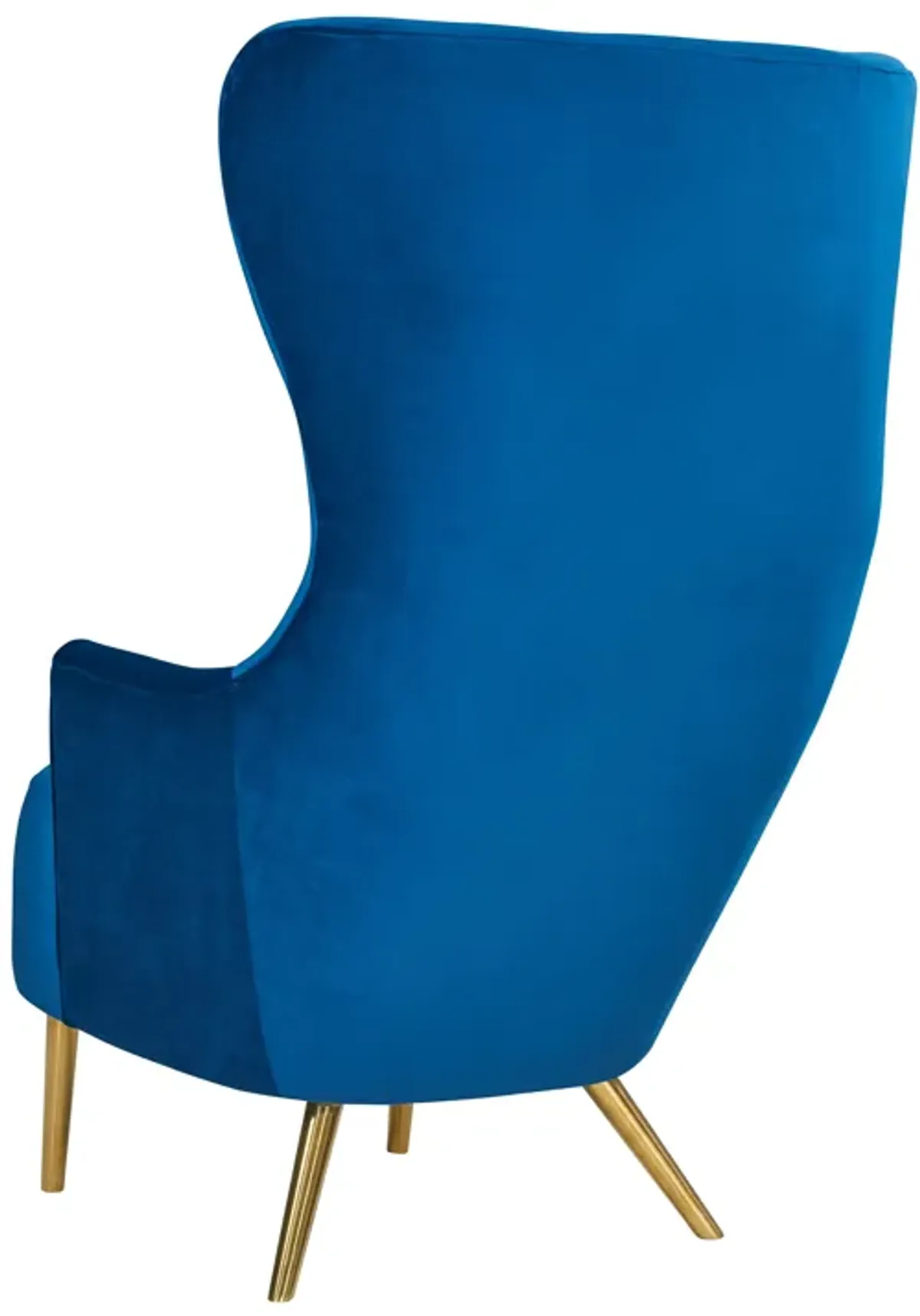 Julia Navy Wingback Chair