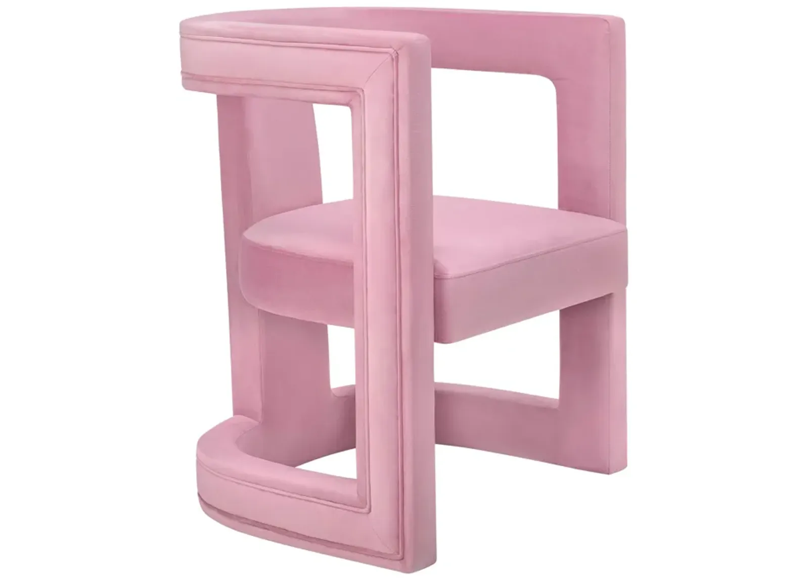 Ada Pink Velvet Chair