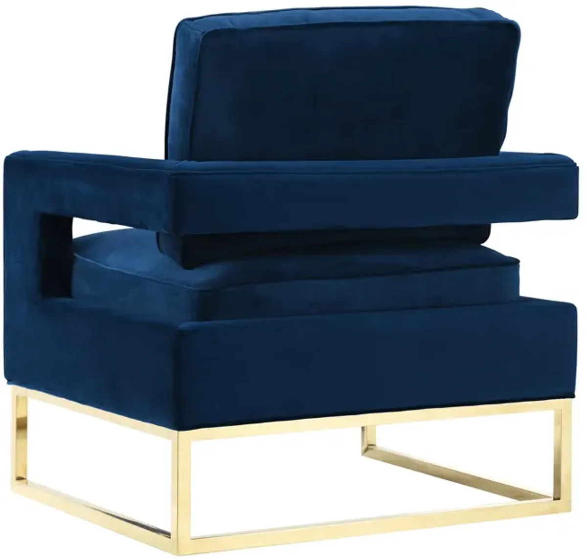 Avery Navy Velvet Chair