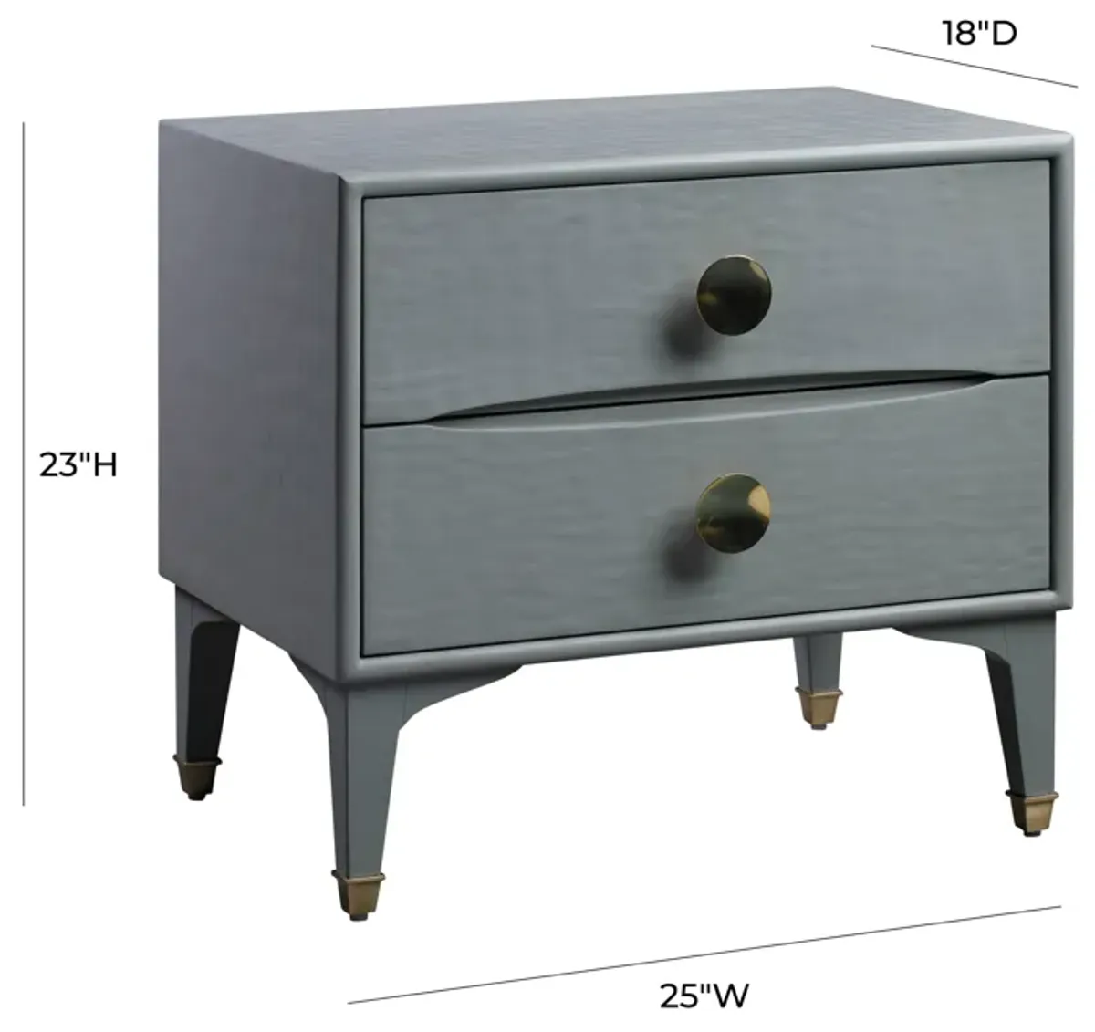 Divine Grey Nightstand