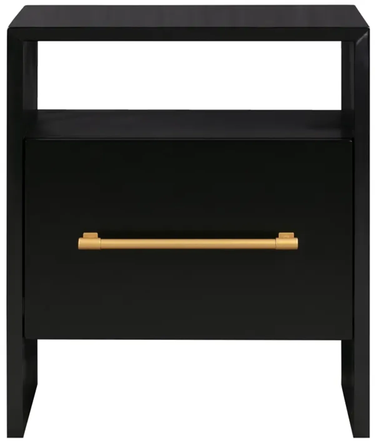 Libre Black Nightstand