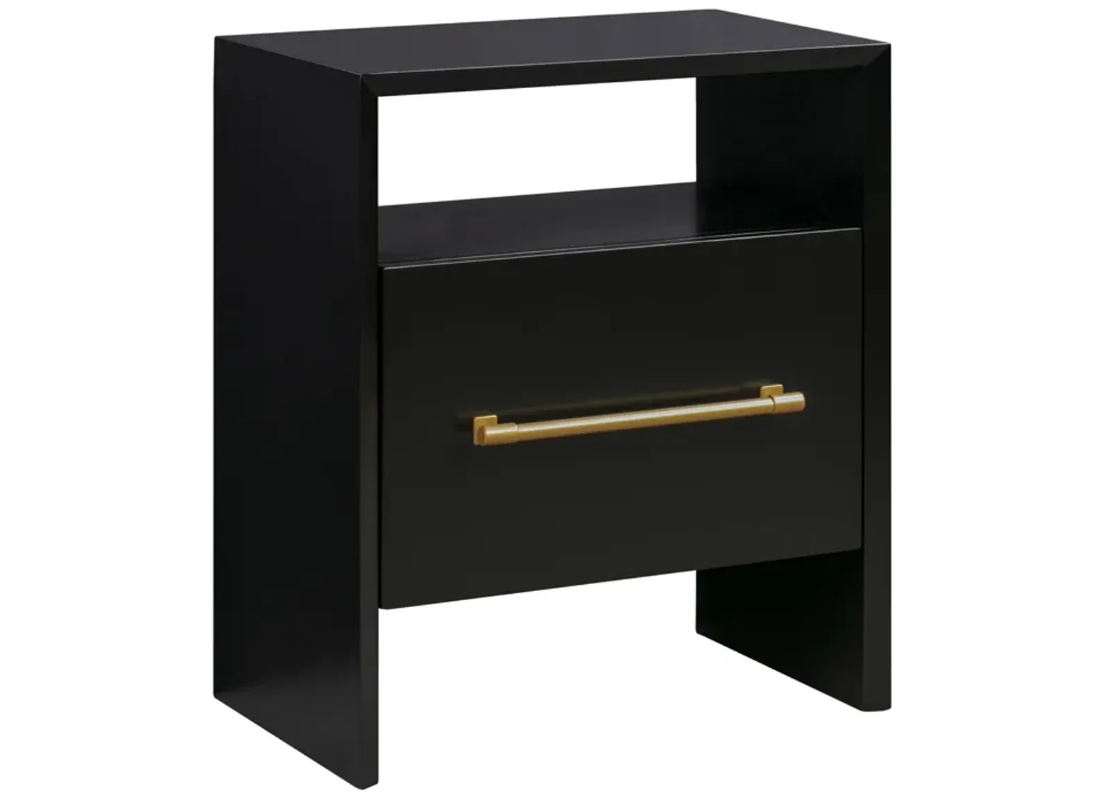 Libre Black Nightstand