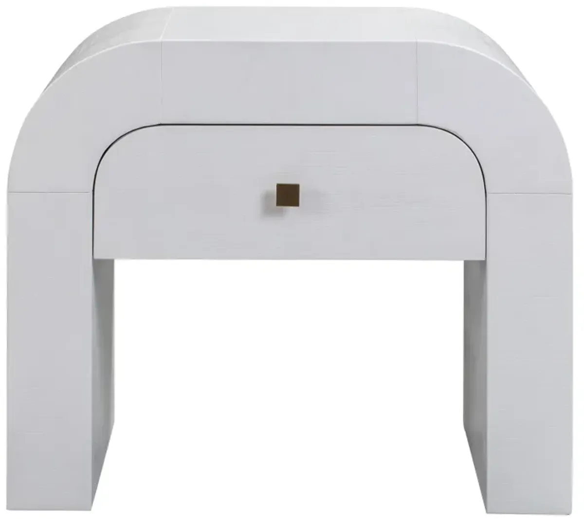 Hump White Nightstand