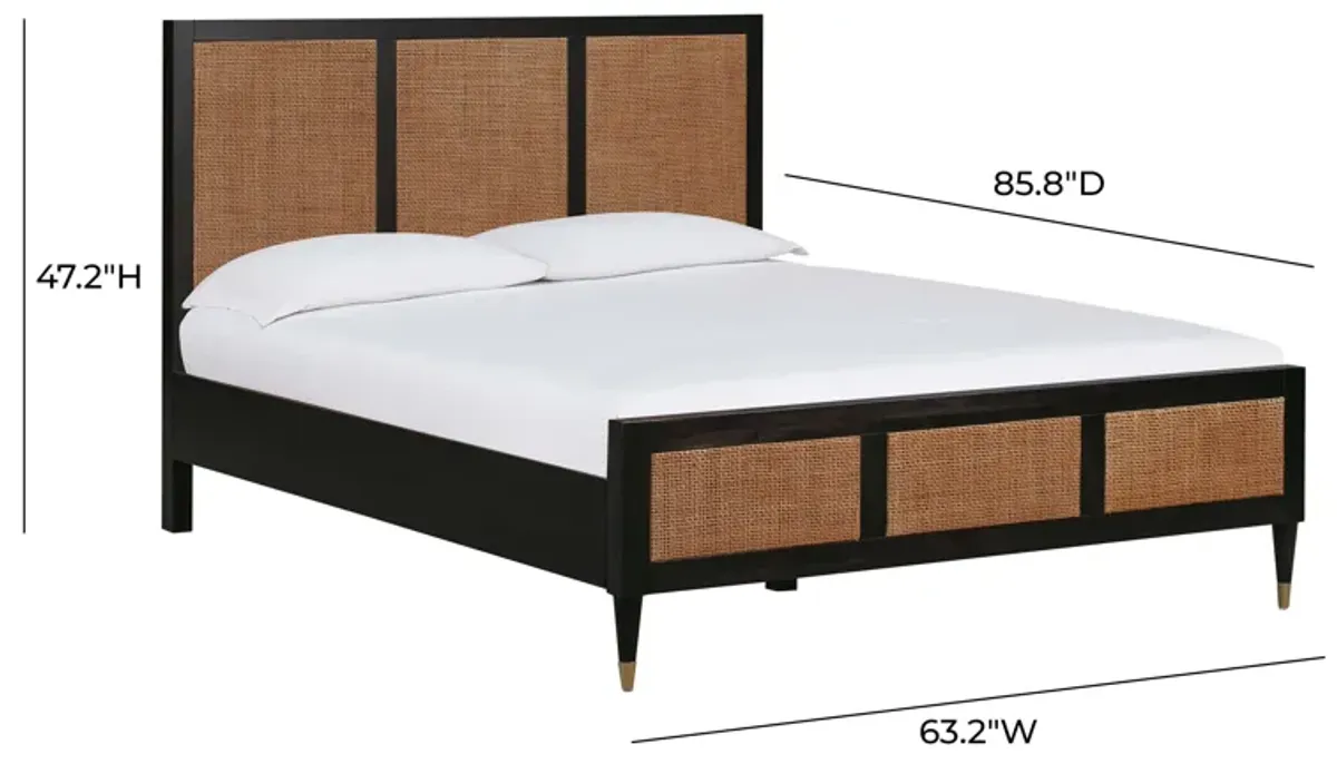 Sierra Noir Bed in Queen