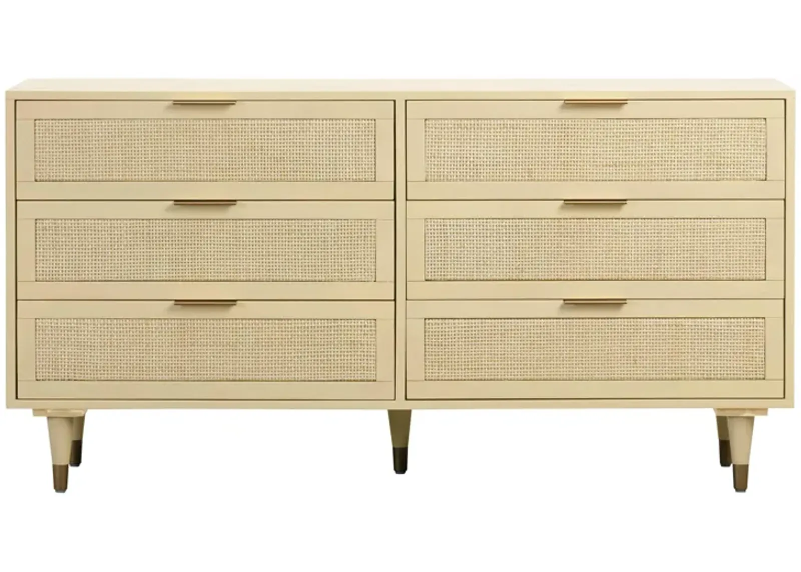 Sierra Buttermilk 6 Drawer Dresser