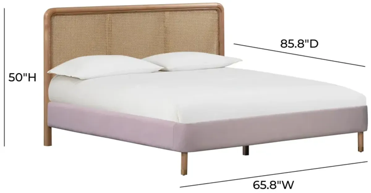 Kavali Blush Queen Bed