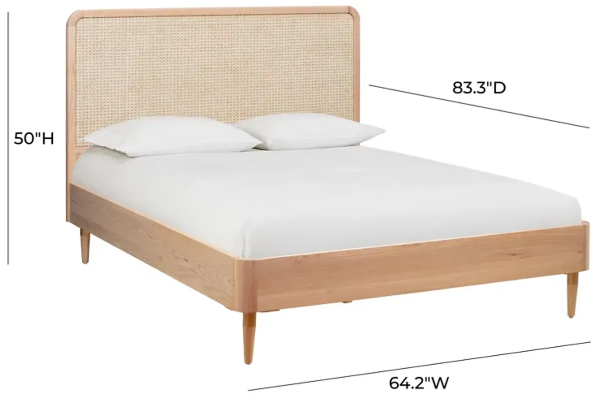 Carmen Cane Bed in Queen