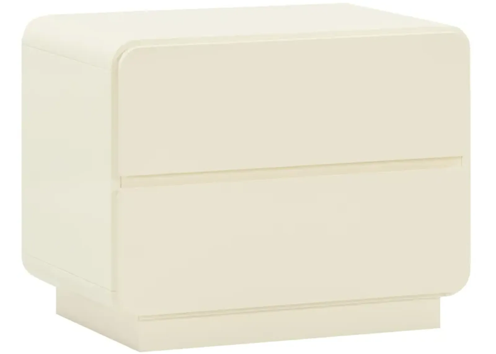 Sagura Cream Nightstand