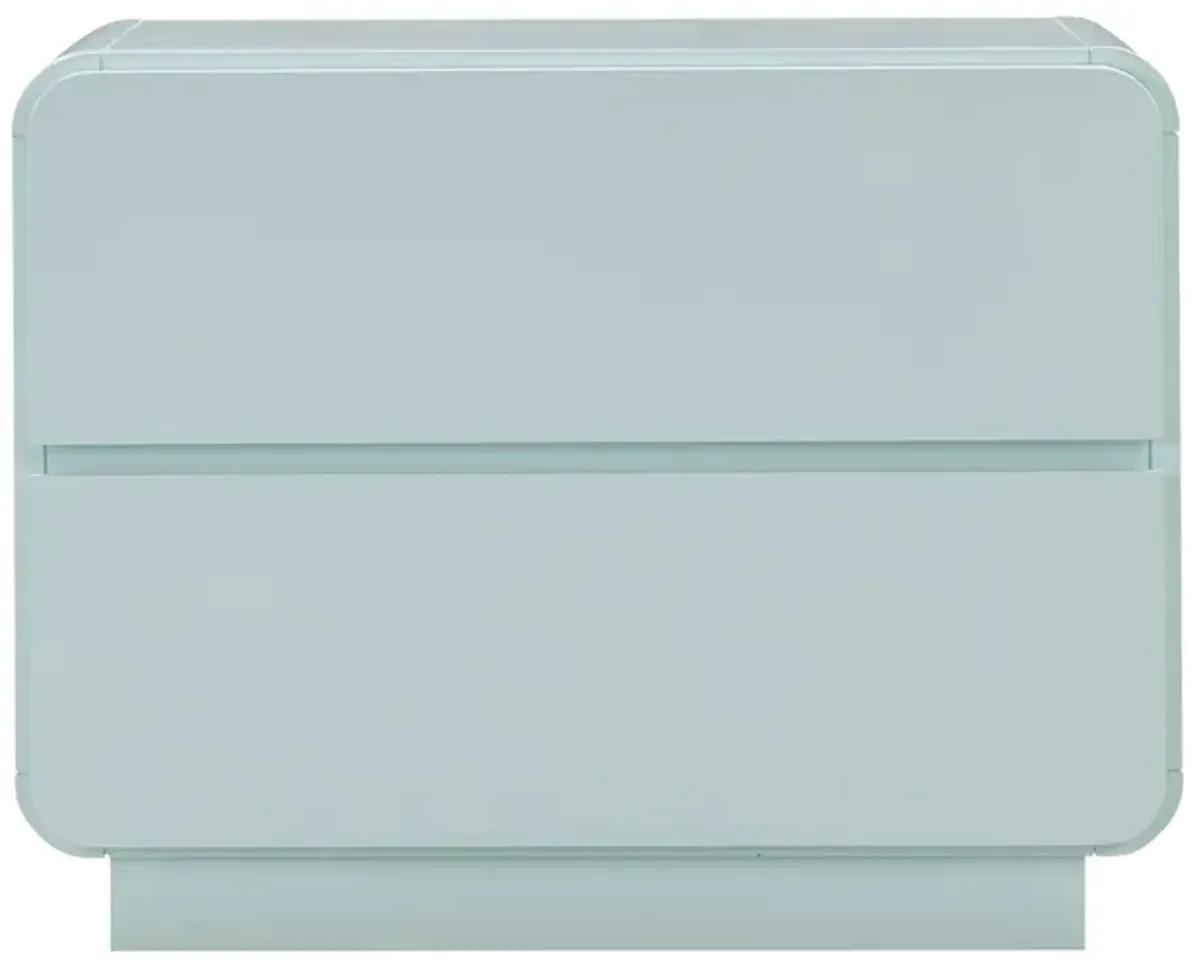 Sagura Blue Nightstand