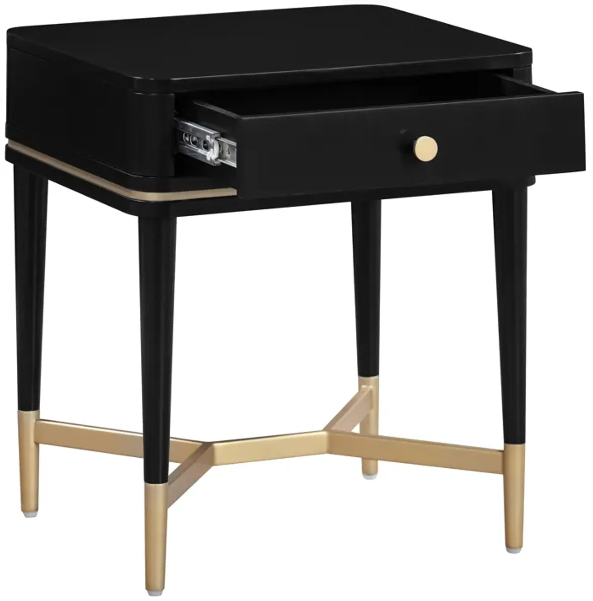 Julieta Black Nightstand