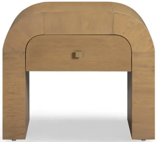 Hump Natural Nightstand