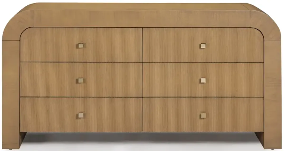 Hump Natural 6-Drawer Dresser