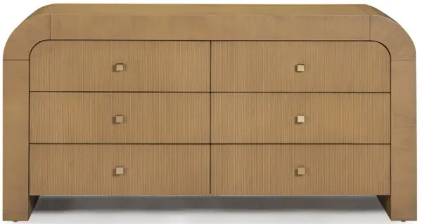Hump Natural 6-Drawer Dresser