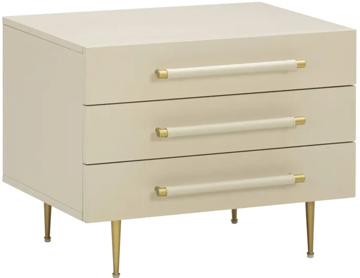 Trident Taupe Nightstand