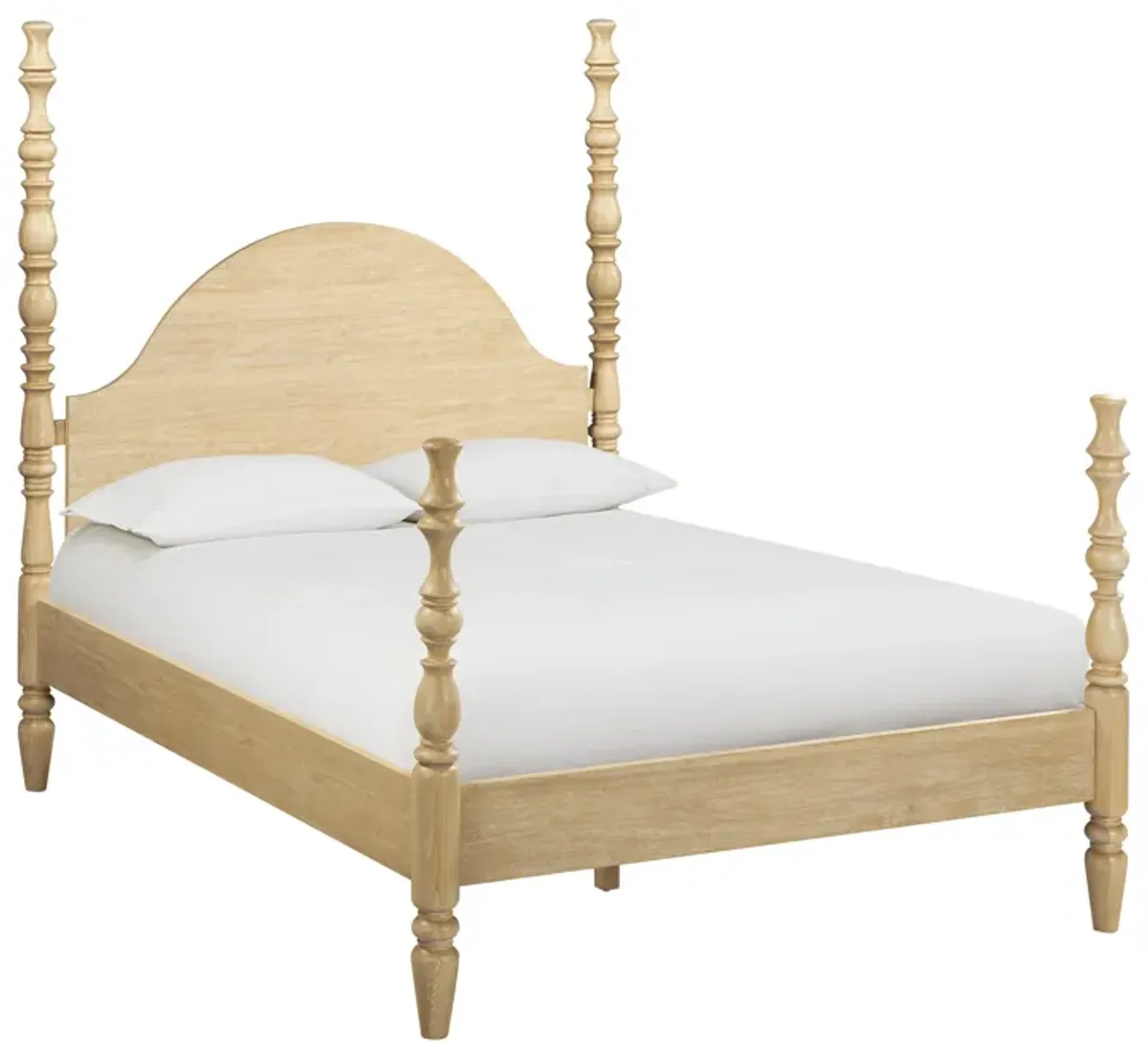 Rosalie Washed Natural Ash Queen Bed