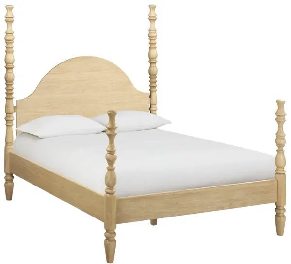 Rosalie Washed Natural Ash Queen Bed