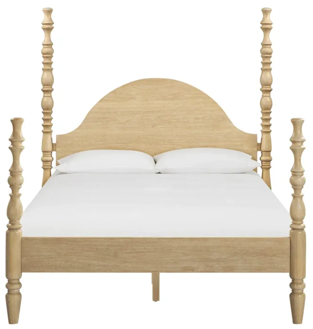 Rosalie Washed Natural Ash Queen Bed
