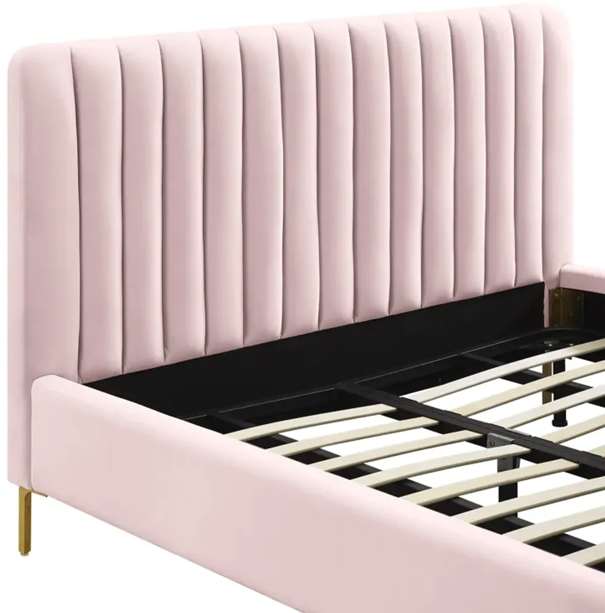 Angela Blush Bed in Queen