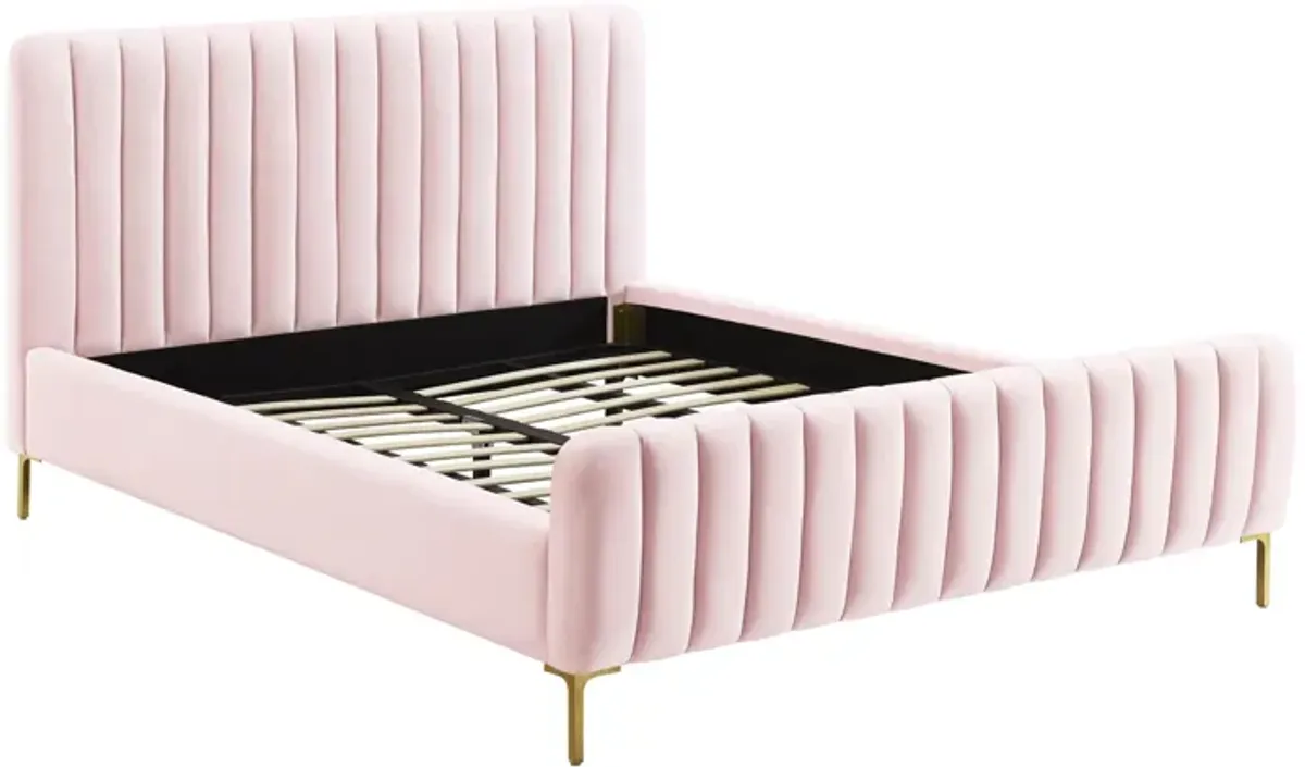 Angela Blush Bed in Queen