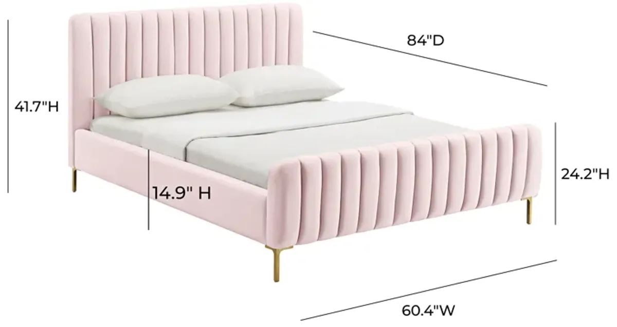 Angela Blush Bed in Full