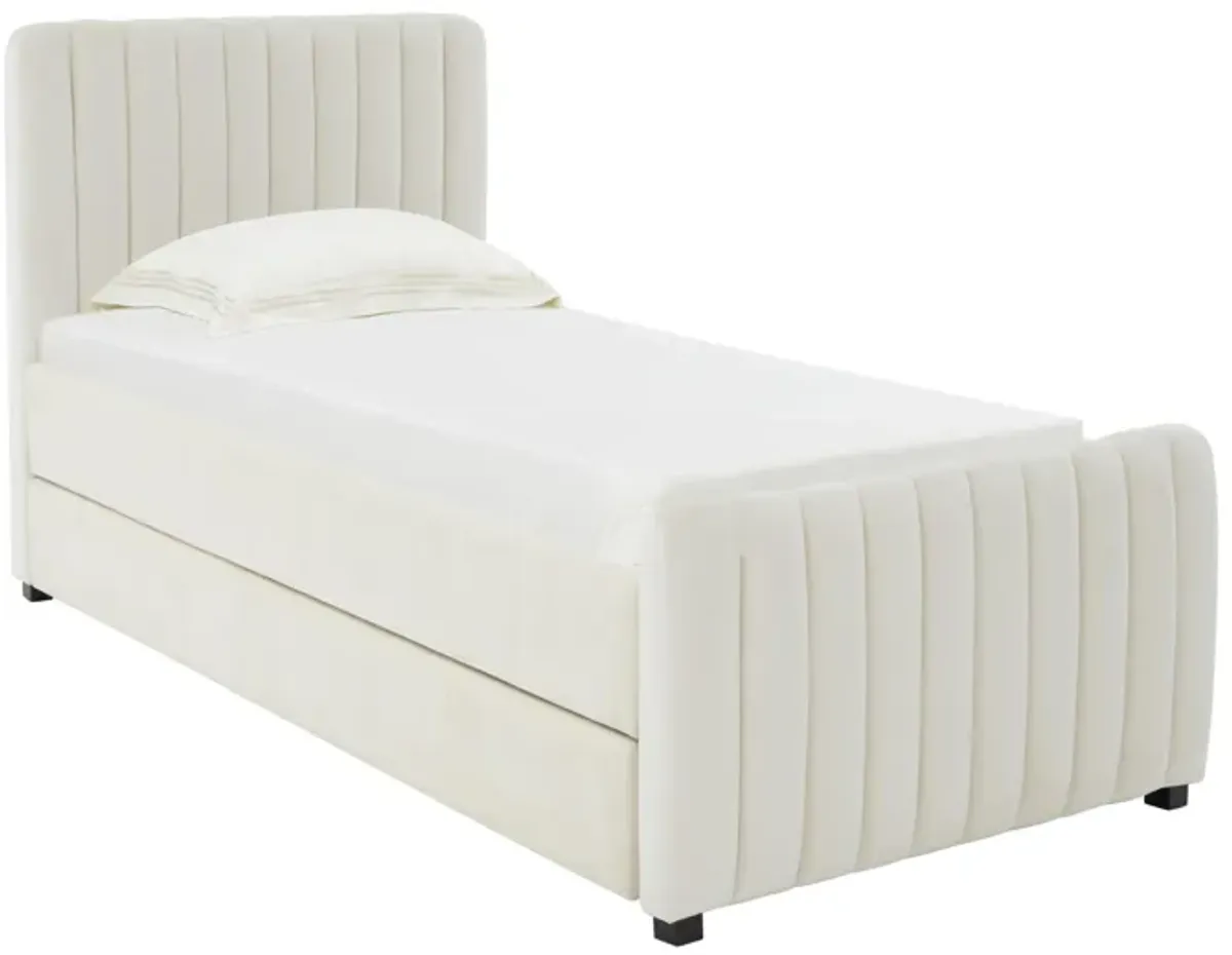 Angela Cream Trundle in Twin