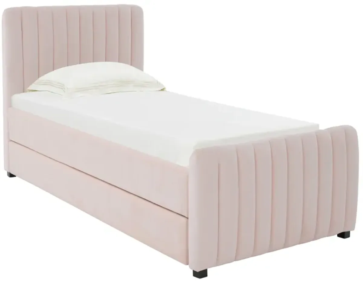 Angela Blush Trundle in Twin