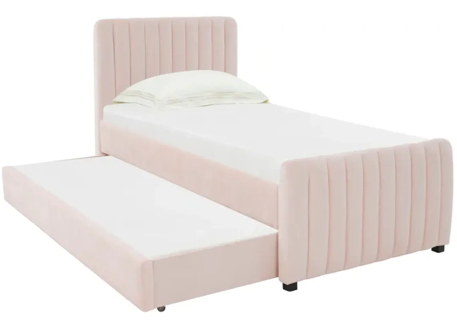 Angela Blush Trundle in Twin