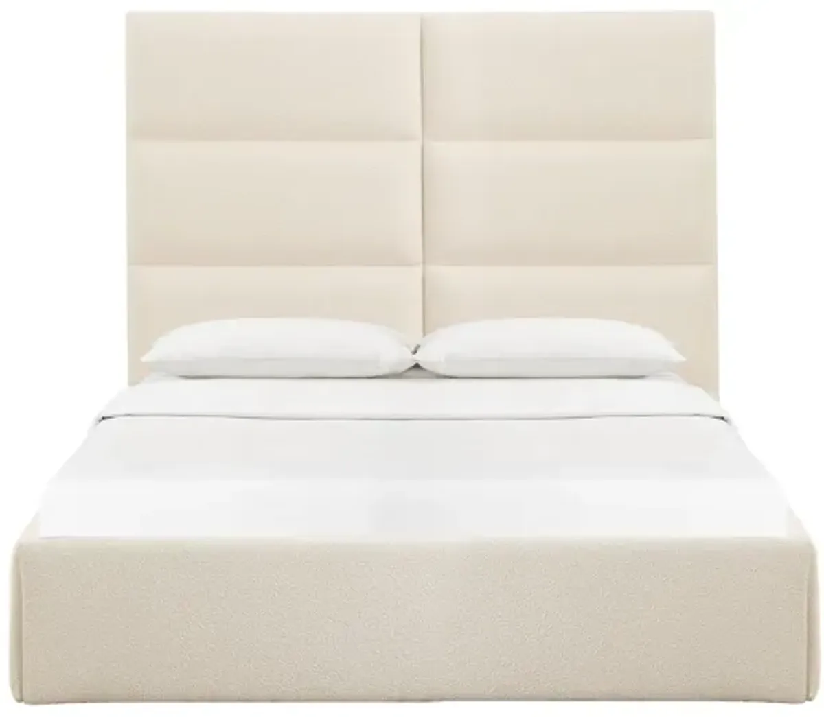 Eliana Cream Boucle King Bed