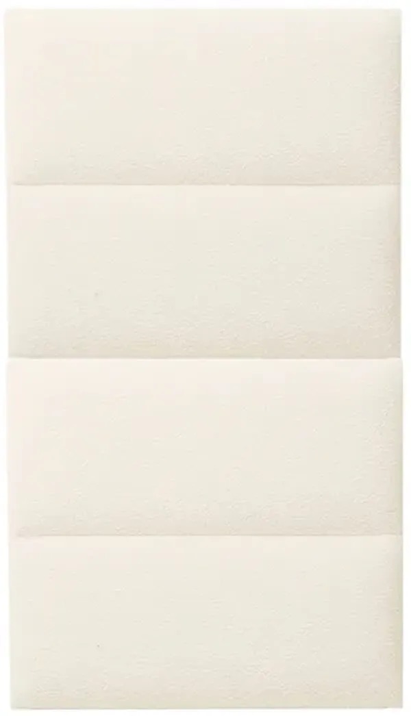 Eliana Cream Boucle Queen Wings (Set of 2)