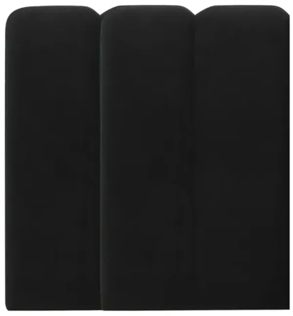 Palani Black Velvet Wings - Queen or King (Set of 2)