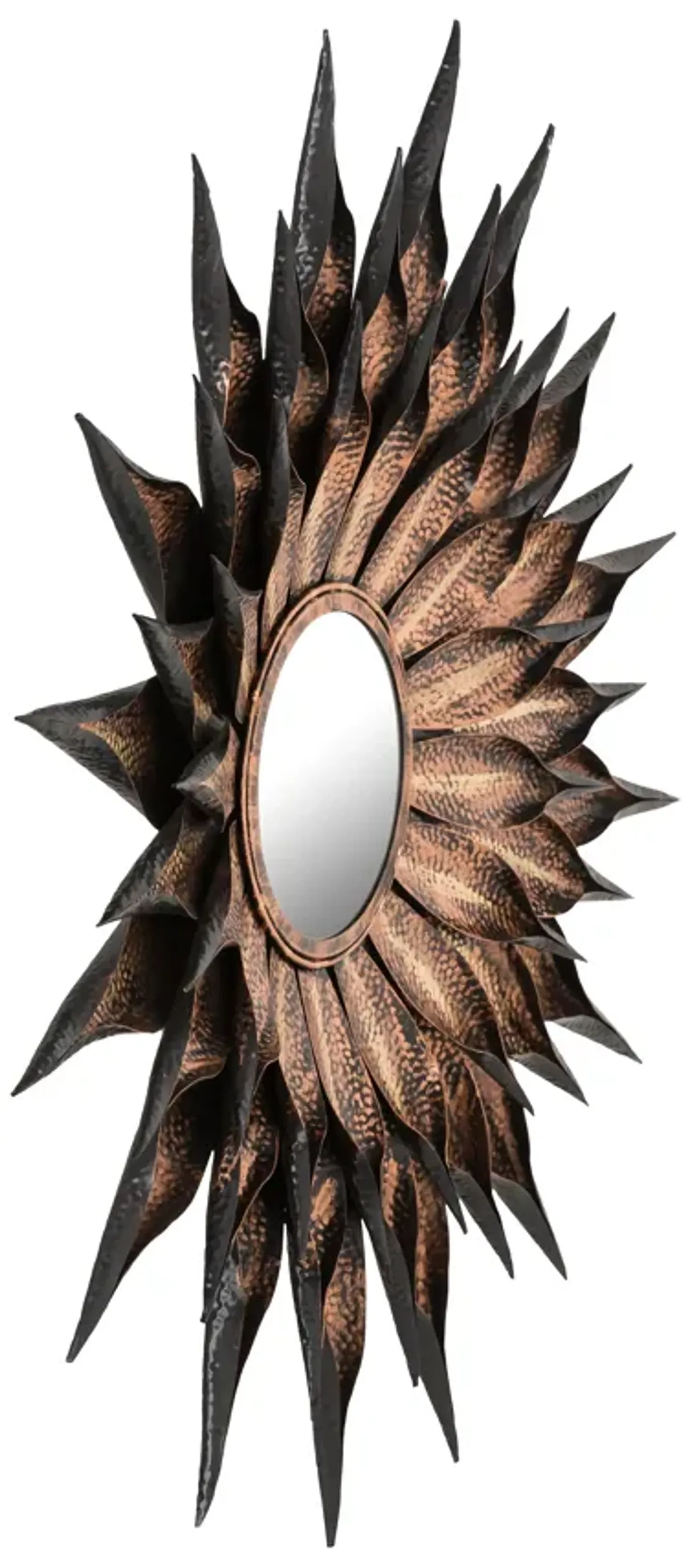 Sunflower Antique Wall Mirror