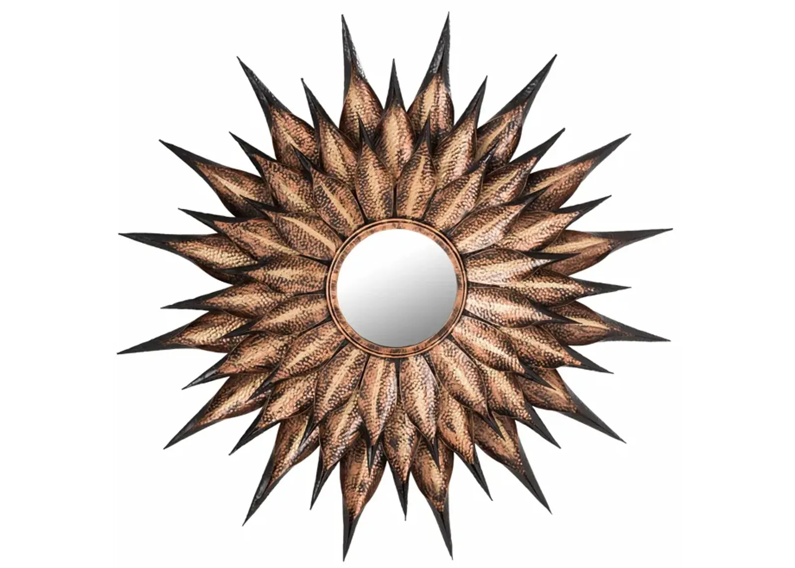 Sunflower Antique Wall Mirror