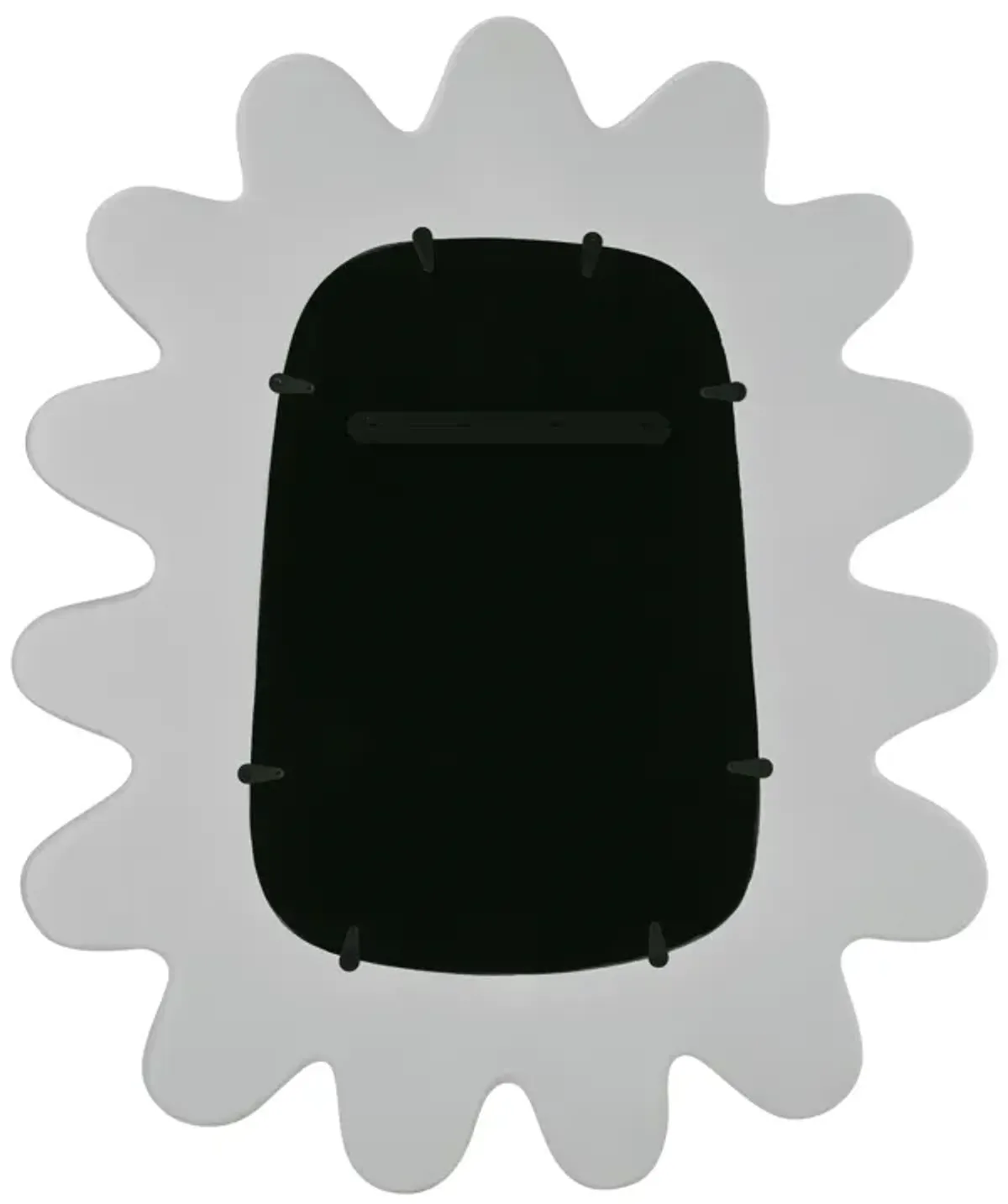 Genesis Mirror in White