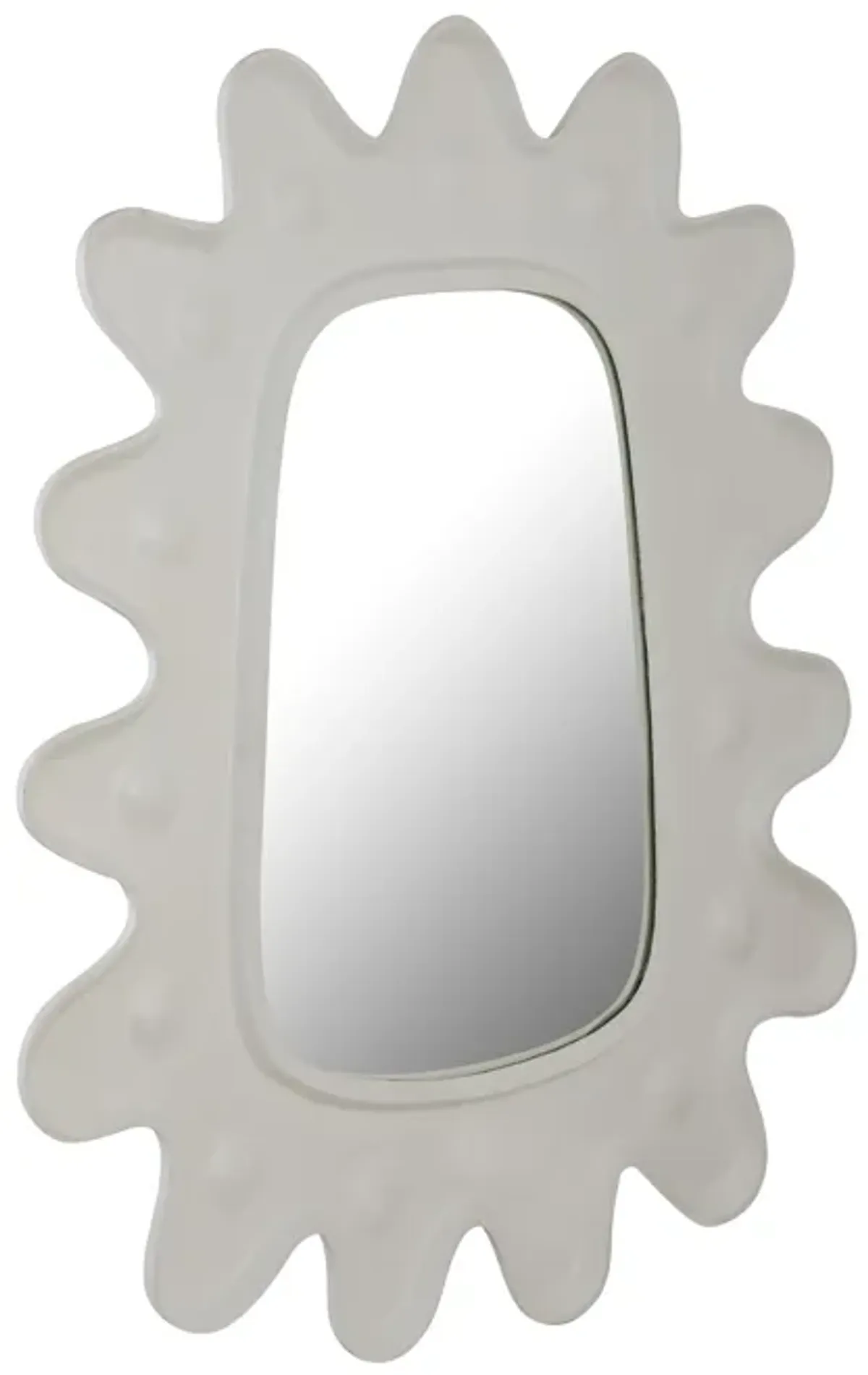 Genesis Mirror in White