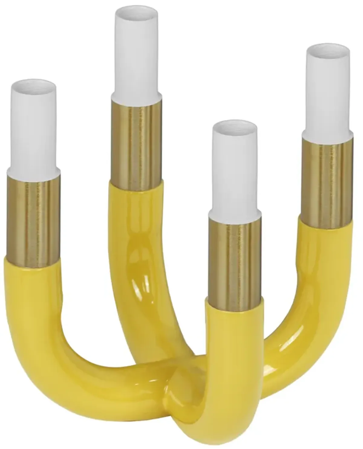 Kaonashi Mustard Yellow Candelabra