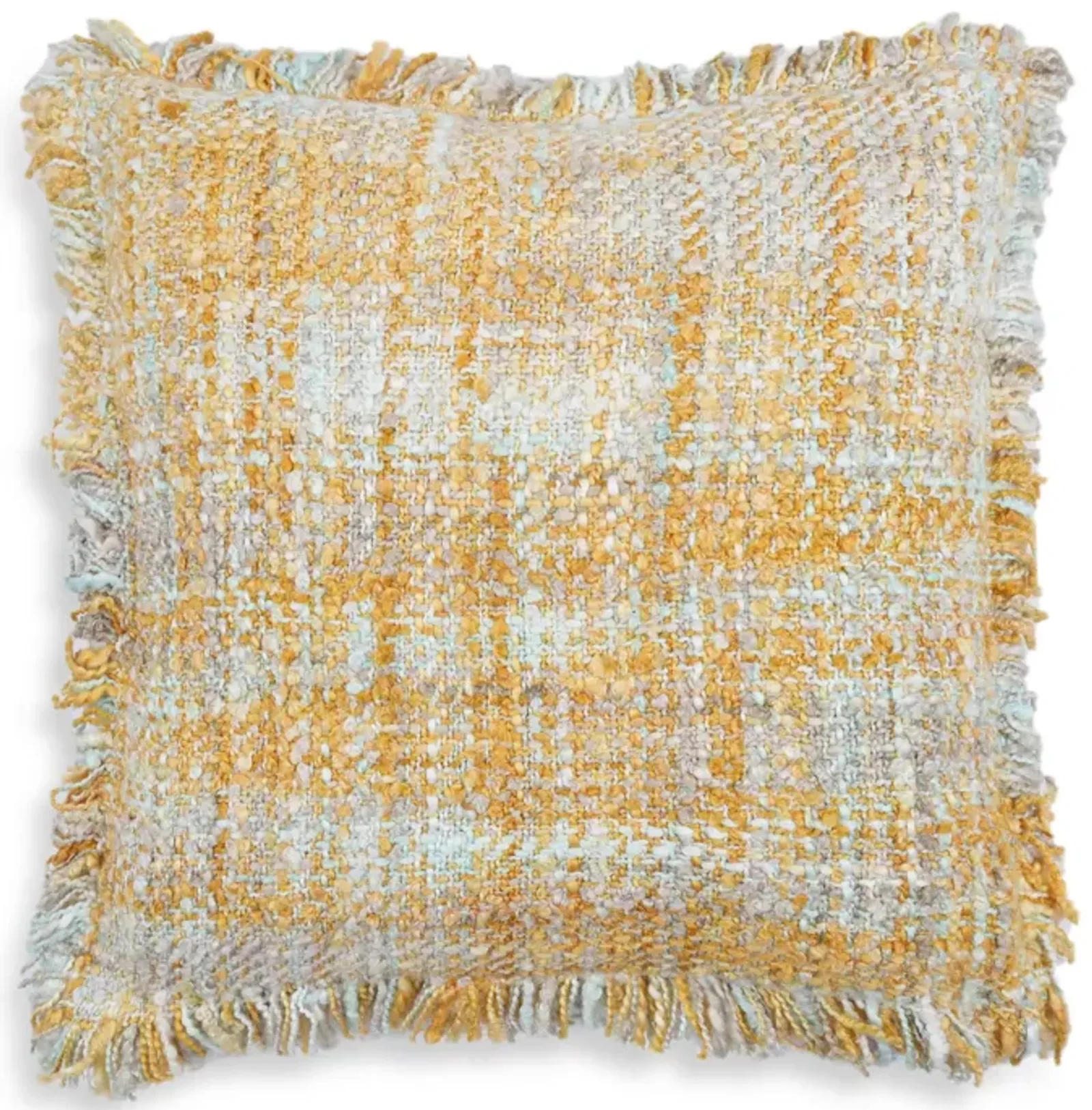 Frazzle Haystack Yellow Cushion