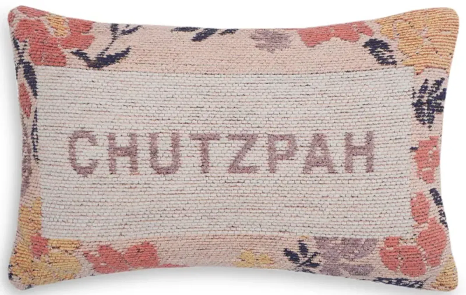 Chutzpah Jacquard Woven Pillow