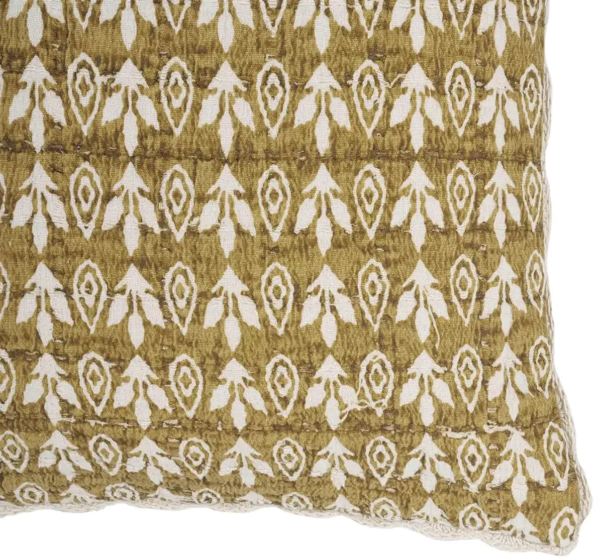 Harvest Printed Cotton Accent Cushion - COVER