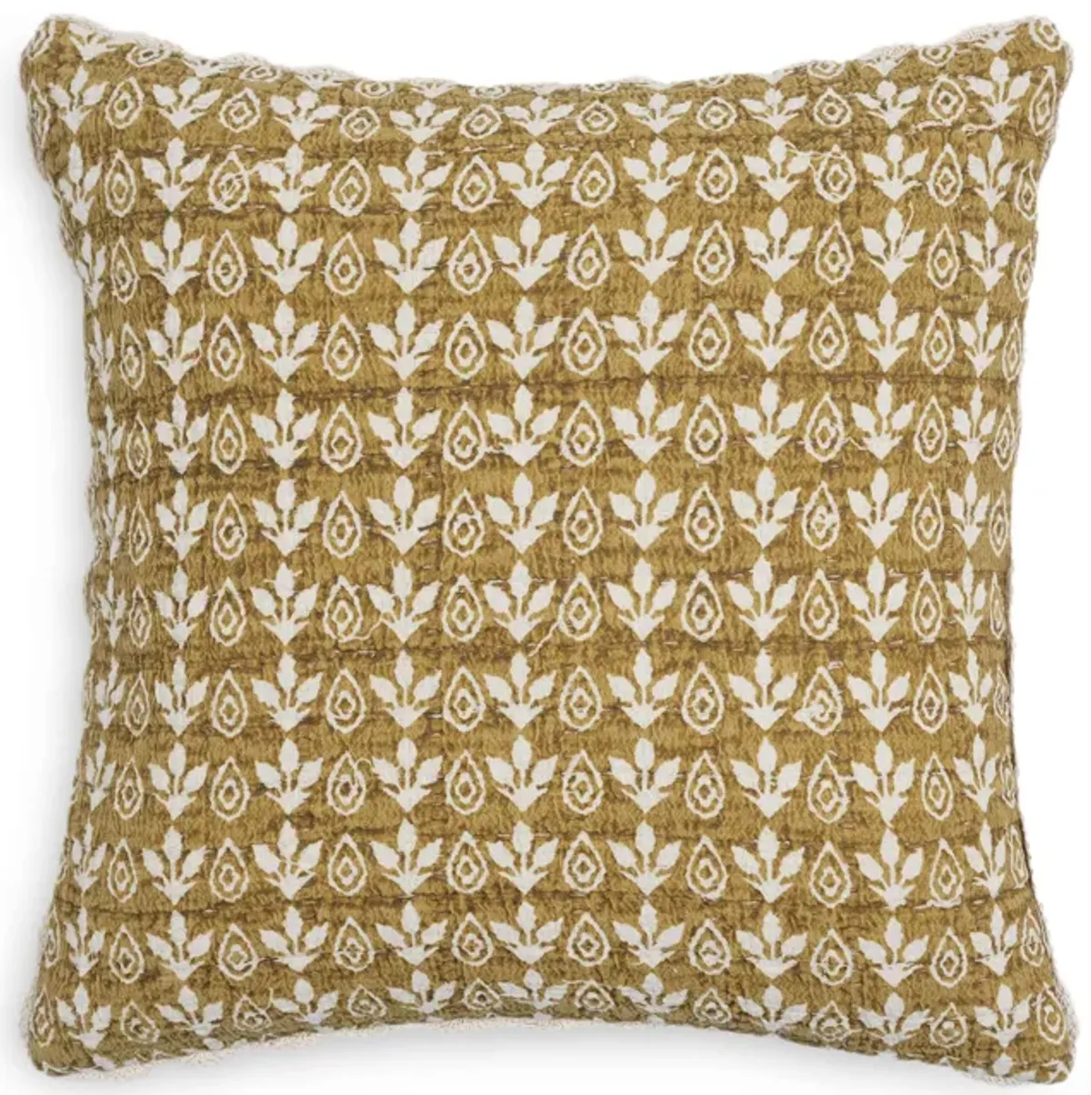 Harvest Printed Cotton Accent Cushion - COVER