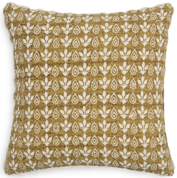 Harvest Printed Cotton Accent Cushion - COVER
