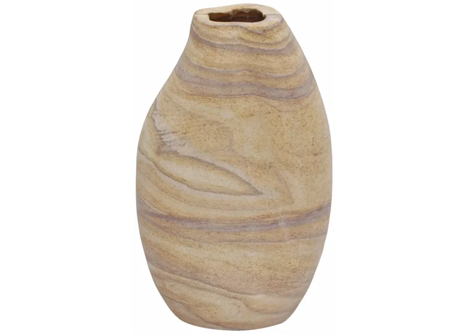 Saava Sandstone Curved Vase