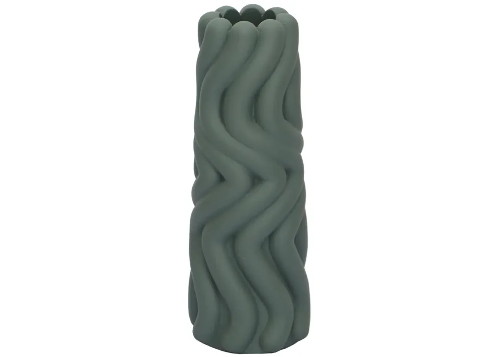 Gabby Green Vase