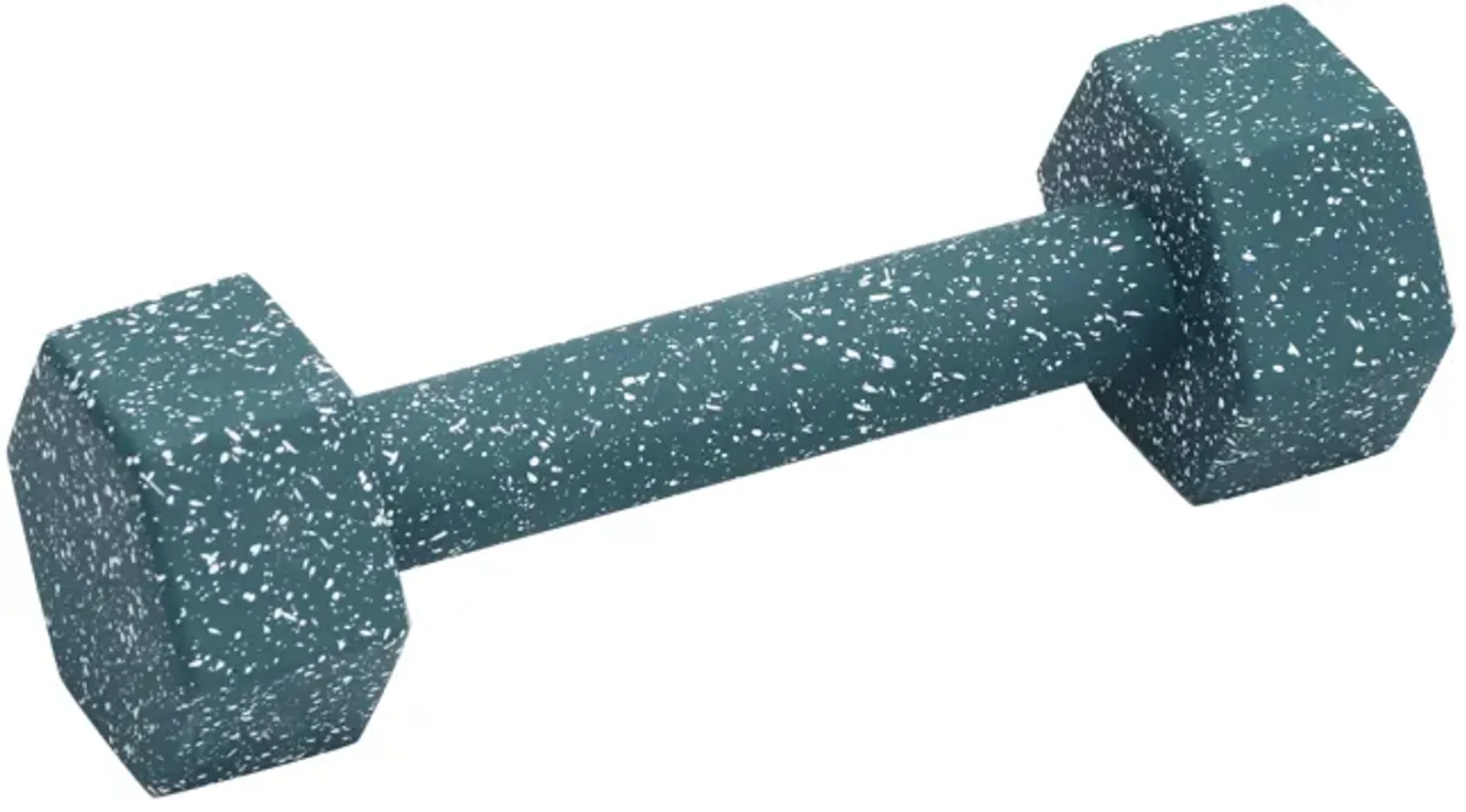 Gabby Speckled Blue Decorative Dumbbell