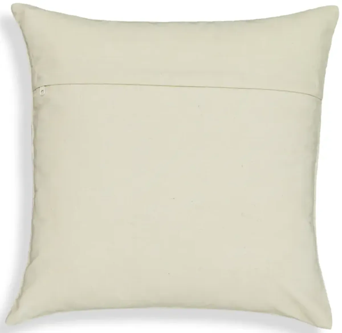 Aztec Cream & Indigo Wool 20 inch Square Accent Cushion