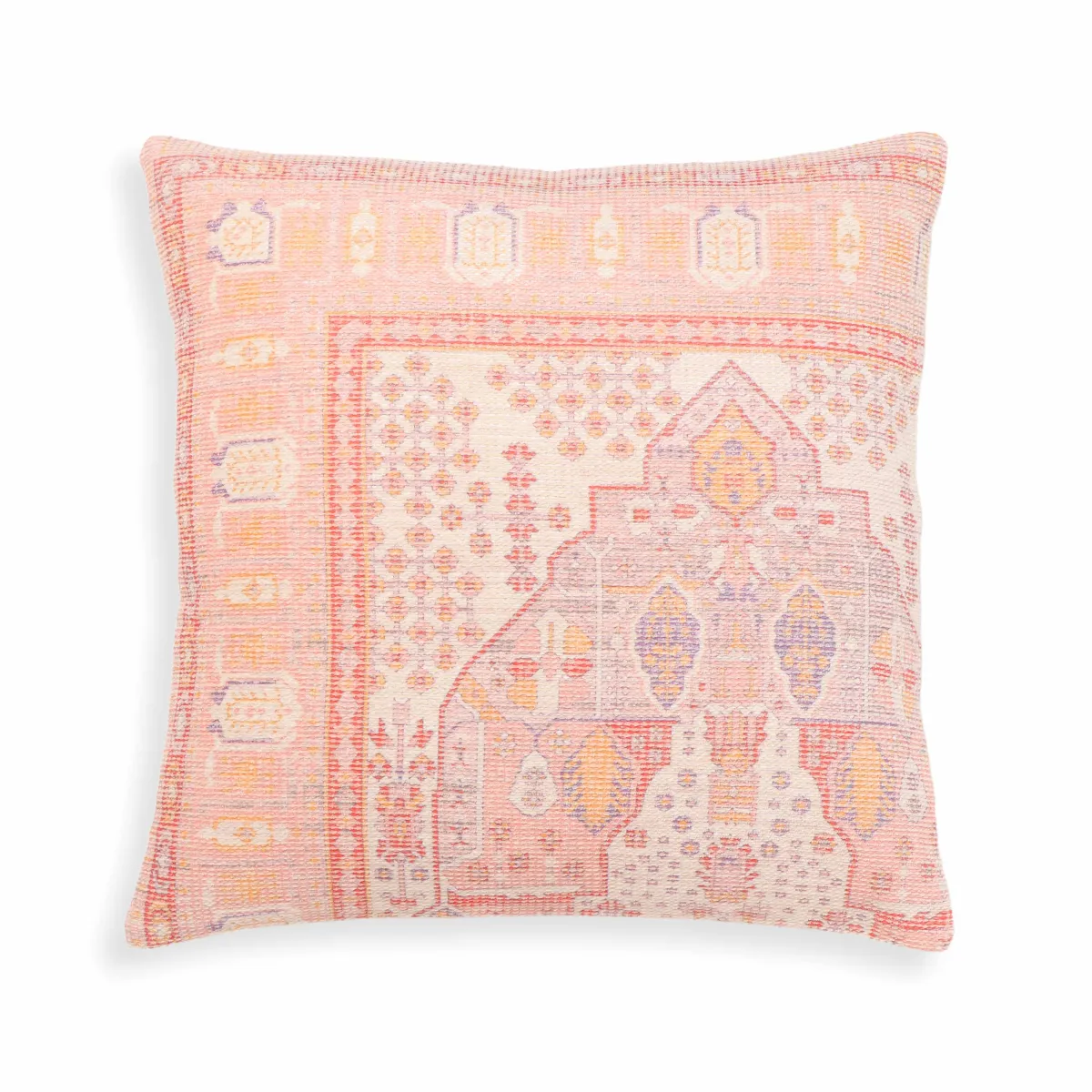 Persia Pink 20" Square Accent Pillow - COVER