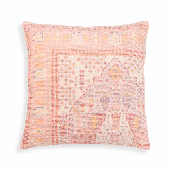 Persia Pink 20" Square Accent Pillow - COVER