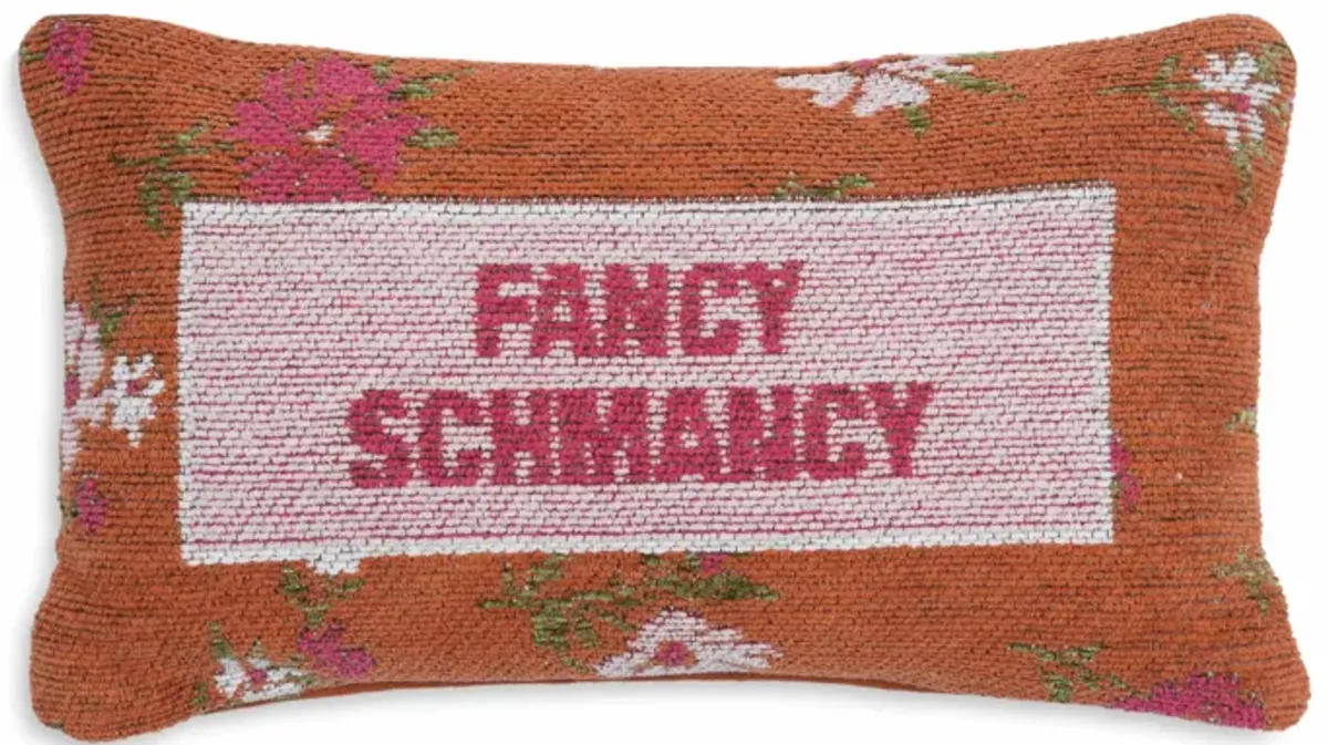 Fancy Schmancy Jacquard Cotton Pillow