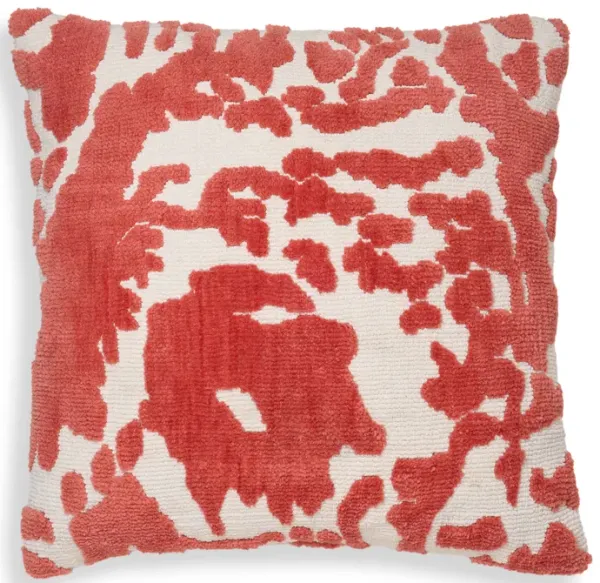 Coast Coral Pink Tufted 26" Square Pillow