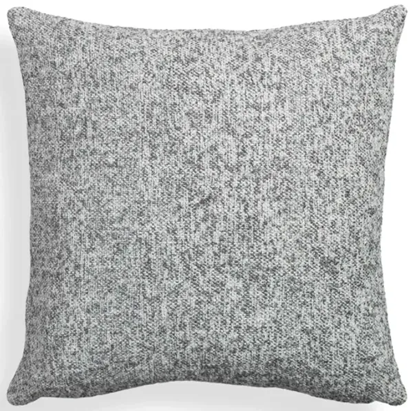Poh Washed Grey Boucle 16" Square Accent Pillow