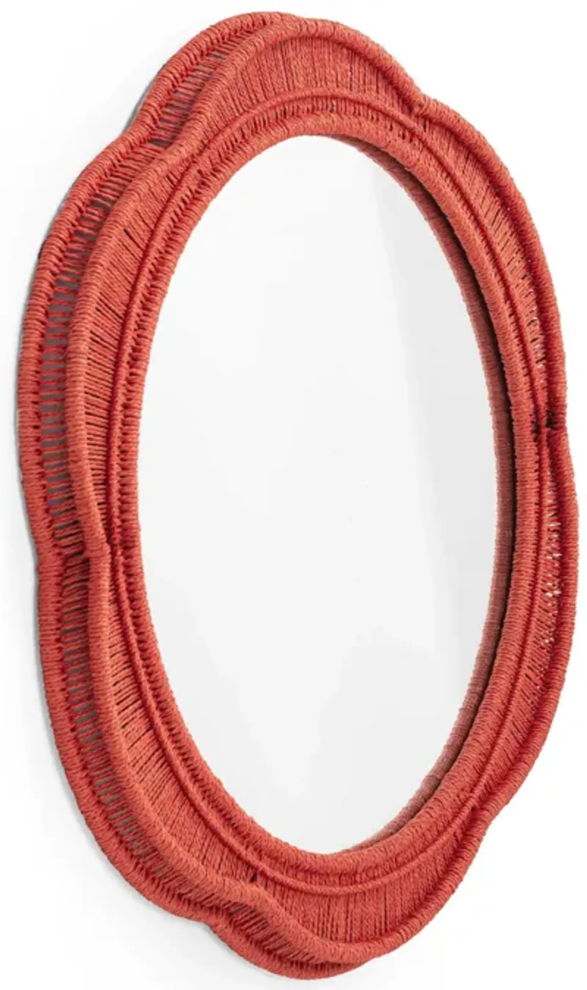 Zeva Red Wall Mirror